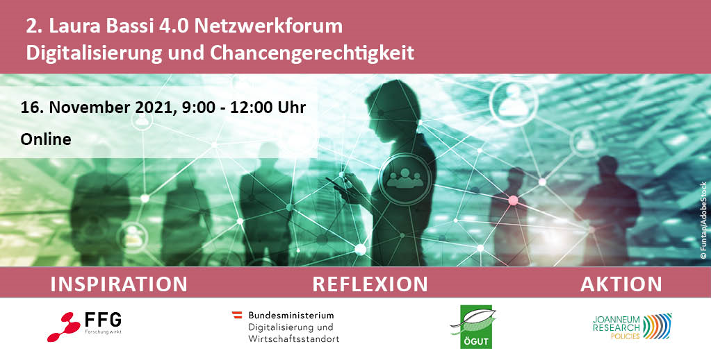 "Laura Bassi 4.0 Netzwerkforum Symbolbild"