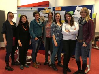 Die #netzwerkerinnen beim internen Kick-off-Meeting im Jänner 2020. Foto: Linda Michelitsch, FH JOANNEUM