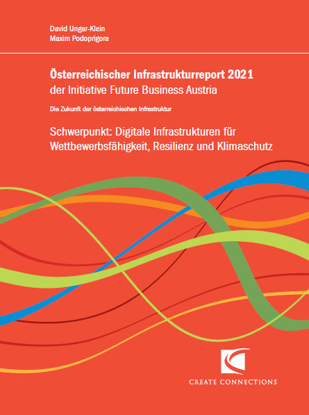 Titelseite des Österreichischen Infrastrukturreports 2021
