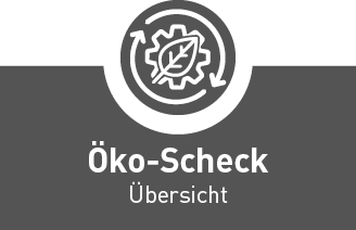 Öko-Scheck - Übersicht