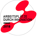 Symbol der Initiative "Arbeitsplätze durch Innovation"