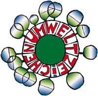Logo des Umweltzeichens für Green Events