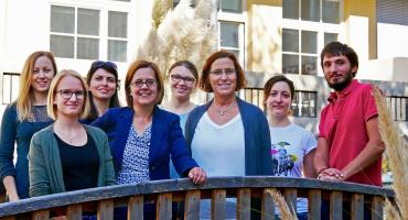 Das Team des Forschungslabors an der Salzburger Universitäts-Kinderklinik