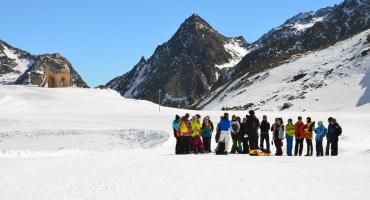 "Eiszeit" brachte Tiroler Kindern die Gletscherkunde nahe. Foto: Lo.La.