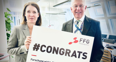 Die FFG-Spitze gratuliert
