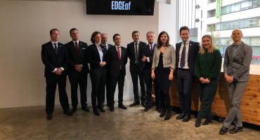 Die Delegation aus Österreich zu Gast bei EDGEof